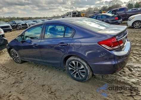 2014 Honda Civic Ex z USA, uszkodzony, nr VIN 2HGFB2F88EH551875